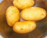 レンジとトースターでハッセルバックポテト作り方1写真