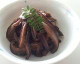 干し椎茸の含め煮（精進料理）作り方7写真