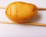 レンジとトースターでハッセルバックポテト作り方2写真