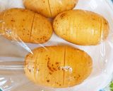 レンジとトースターでハッセルバックポテト作り方4写真