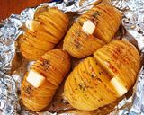 レンジとトースターでハッセルバックポテト作り方8写真