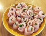ヘルシー！大葉と梅肉のささみ巻き天ぷら♪作り方5写真