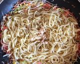 小エビ焼きそば作り方4写真