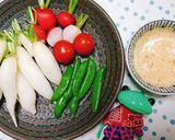 野菜スティック用『簡単マヨ味噌ディップ』作り方3写真