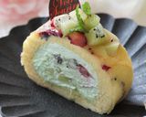 キウイのゴージャス・ロールケーキ作り方44写真