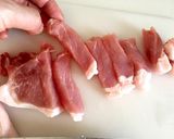 豚ロース肉の香りソース♫作り方1写真