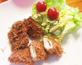 揚げ物DAY！一口カツ&ささみチーズカツ作り方18写真