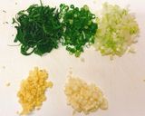 揚げ茄子の香味ソース作り方2写真
