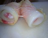 白菜と豚肉のくるくるロールサラダ♪作り方1写真