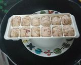 いちごとバナナの蒸しパン作り方3写真