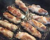 ポン酢でさっぱり お餅の肉巻き作り方4写真