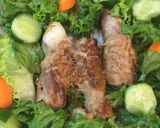 ポン酢でさっぱり お餅の肉巻き作り方5写真