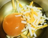 【お弁当】混ぜるだけ★チーズ入り玉子焼き作り方1写真