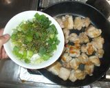 ネギ塩チキン♪鶏肉のねぎ塩だれ炒め作り方8写真
