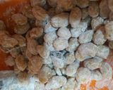 簡単3分で煮豆の素揚げ作り方2写真