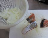 鮭のクリーム煮マスタードソース作り方1写真