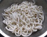 みそ味の焼うどん作り方1写真