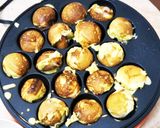 たこ焼き器でアメリカンドッグ♡おやつ作り方4写真
