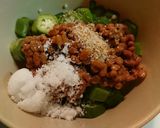 おくら納豆の胡麻和え作り方2写真