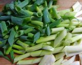 簡単❃イカとネギとたけのこ 豆腐の煮物❃作り方3写真