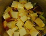 簡単❃イカとネギとたけのこ 豆腐の煮物❃作り方6写真