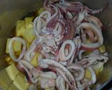 簡単❃イカとネギとたけのこ 豆腐の煮物❃作り方8写真