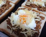 簡単★朝食に【玉子納豆のピザ風トースト】作り方7写真