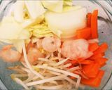 冷蔵庫にあった野菜でちゃんぽんうどん！作り方1写真