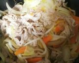 冷蔵庫にあった野菜でちゃんぽんうどん！作り方4写真