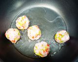 お手軽*【はんぺんでタコ焼き風】作り方6写真