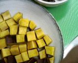 さつま芋とチョコの蒸しケーキ作り方1写真