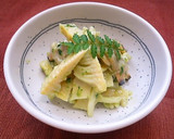 春の味♪たけのことあさりの木の芽あえ作り方9写真
