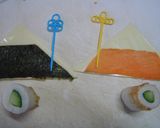 ひなまつりキャラ弁　２００８作り方3写真