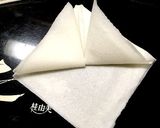 こどもの日♪春巻きの皮で兜スイーツ作り方8写真