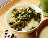 飯わしわし系「カブの葉ふりかけ♪」作り方3写真