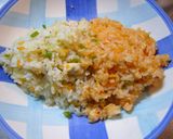２色で２食！！デミ風オムライス作り方2写真