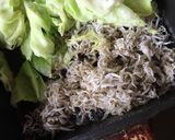 カリカリちりめんのキャベツ炒め作り方1写真