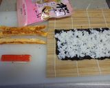 ひな祭り（細巻き）弁当作り方1写真