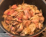 鶏レバーの赤ワイントマト煮込み作り方2写真