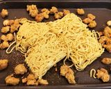 から揚げ焼きそば作り方3写真