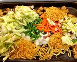 から揚げ焼きそば作り方4写真