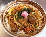 から揚げ焼きそば作り方7写真