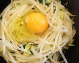 辛ラーメン巣籠もり卵のせ作り方3写真