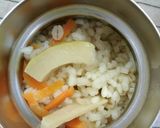 スープジャーで麦入り鶏の炊き込み御飯作り方5写真