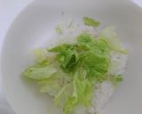 これぞずぼら飯!ハーブ香るレタスごはん作り方2写真