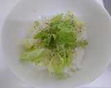 これぞずぼら飯!ハーブ香るレタスごはん作り方3写真