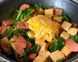 子供喜ぶ【ほうれん草チャンプル】作り方7写真