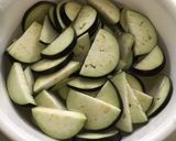茄子と薄揚げの味噌マヨ　お弁当に　作り方1写真