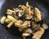 茄子と薄揚げの味噌マヨ　お弁当に　作り方5写真