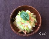 ［簡単 キャベツ 鮭フレーク マヨ］作り方3写真